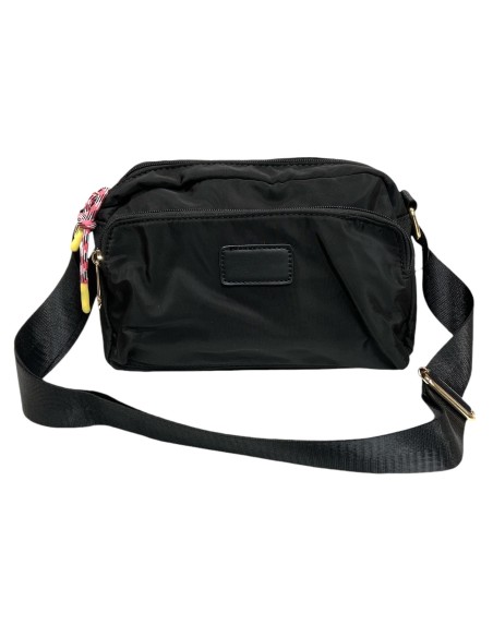BOLSO PEQUEÑO DE NYLON NEGRO