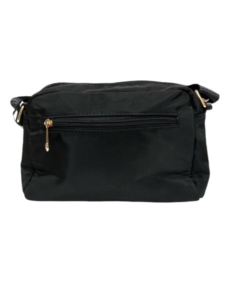 BOLSO PEQUEÑO DE NYLON NEGRO