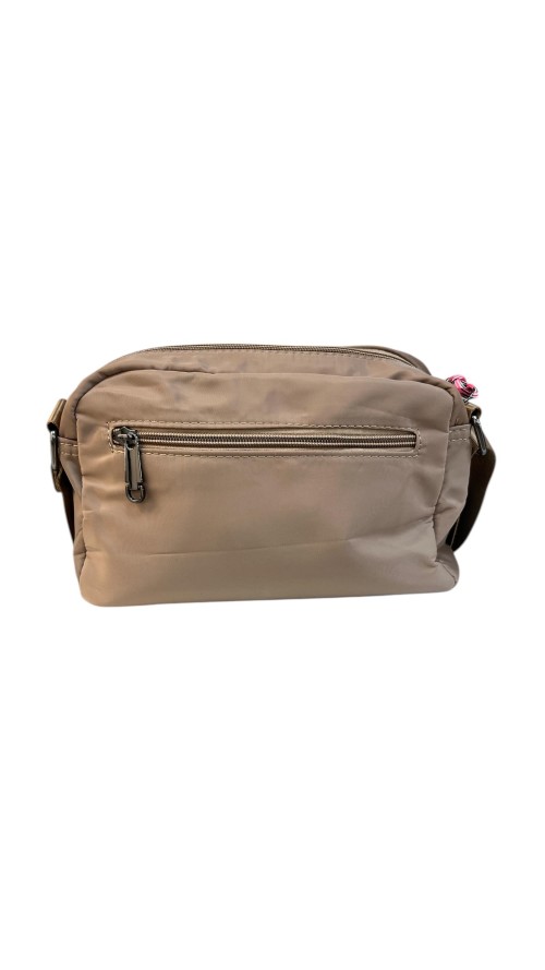 BOLSO PEQUEÑO DE NYLON TAUPE