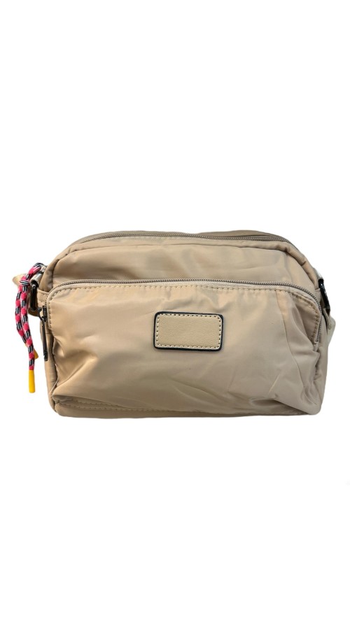 BOLSO PEQUEÑO DE NYLON CAMEL