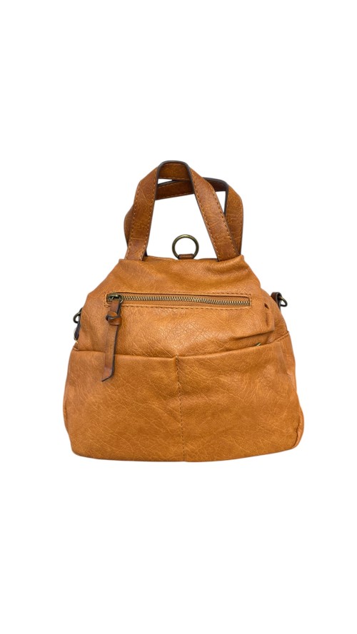 BOLSO-MOCHILA PEQUEÑO CUERO