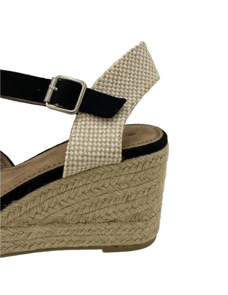 SANDALIA ESPARTO 5 CUERDAS BEIG