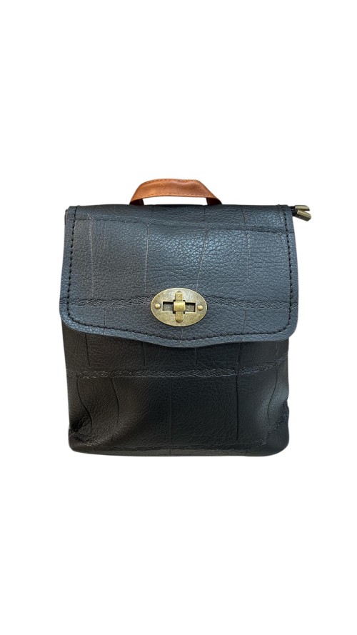 MOCHILA POLIPIEL NEGRO