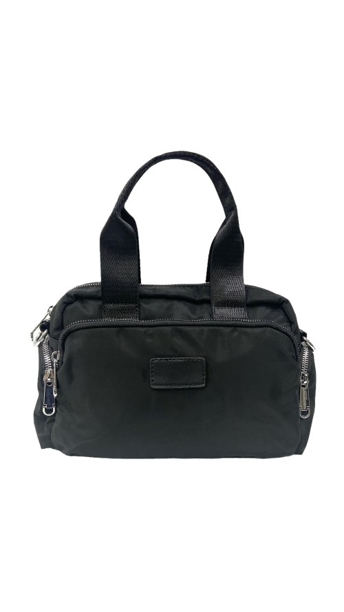 BOLSO DE NYLON NEGRO