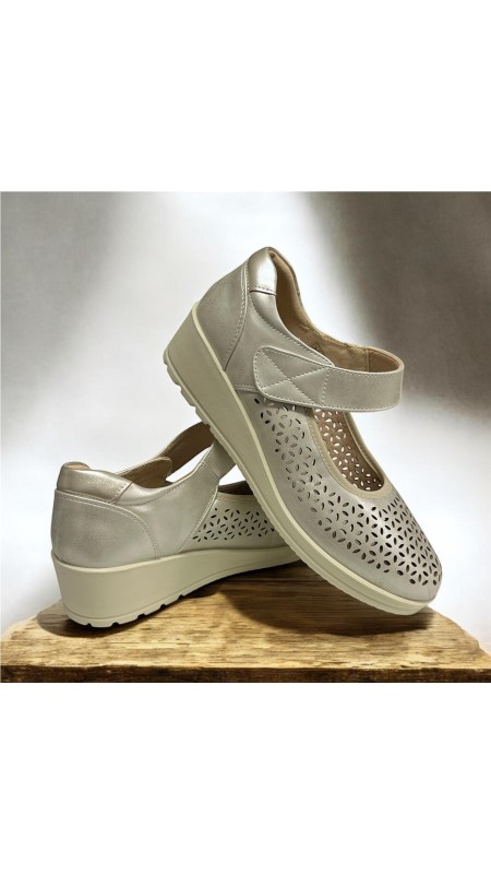 BAILARINA FLEXIBLE CALADA ORO 2