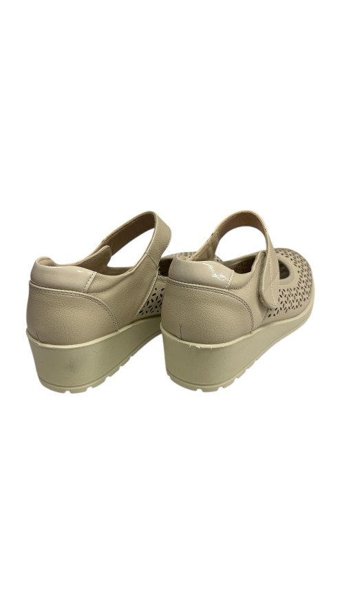 BAILARINA FLEXIBLE CALADA BEIG