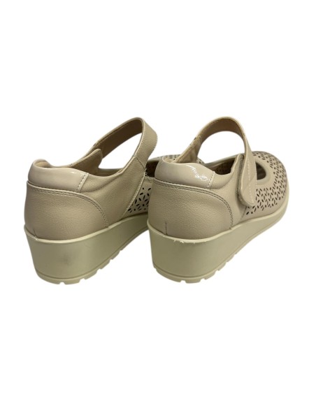 BAILARINA FLEXIBLE CALADA BEIG