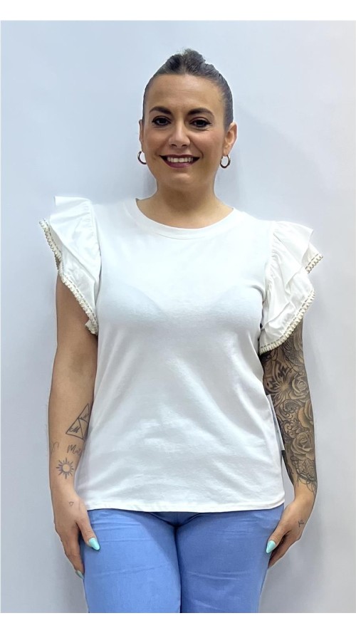 Camiseta ANNIA BLANCO