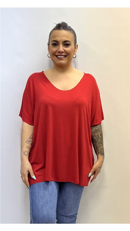 Camiseta BASIC ROJO
