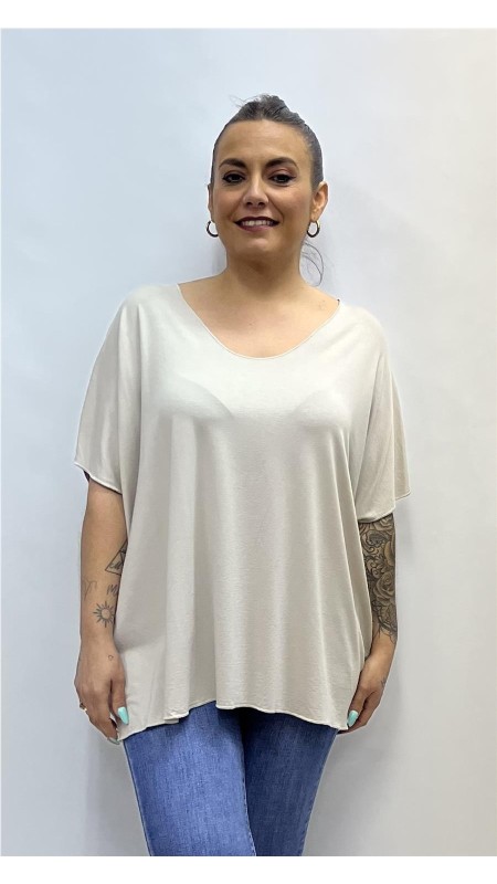 Camiseta BASIC BEIG