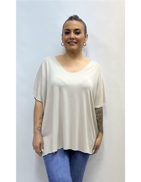 Camiseta BASIC BEIG