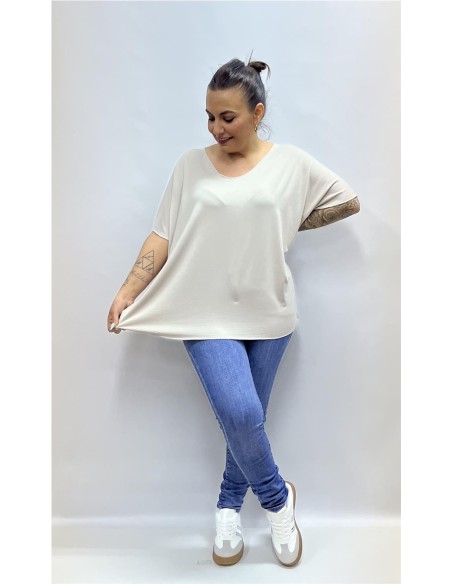 Camiseta BASIC BEIG