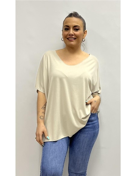 Camiseta BASIC BEIG