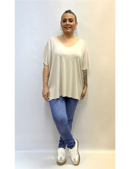 Camiseta BASIC BEIG