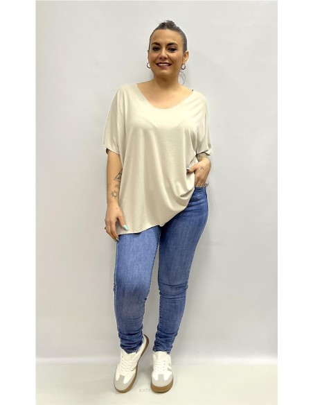 Camiseta BASIC BEIG