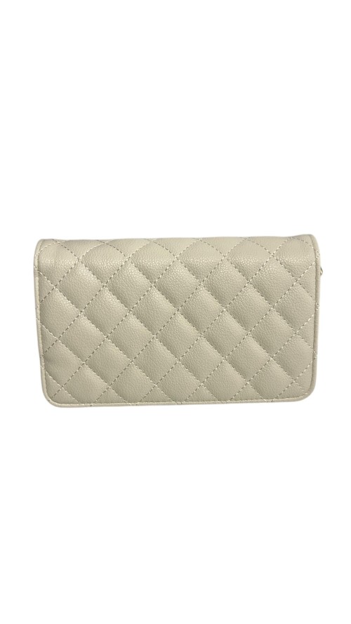 BOLSO CARTERA DE NAPA BEIG