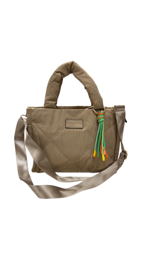 BOLSO ACOLCHADO CAMEL