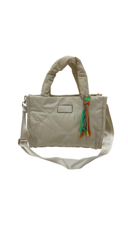BOLSO ACOLCHADO BEIG