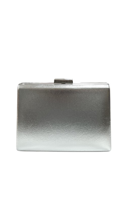 CARTERA NAPA TRAPECIO PLATA