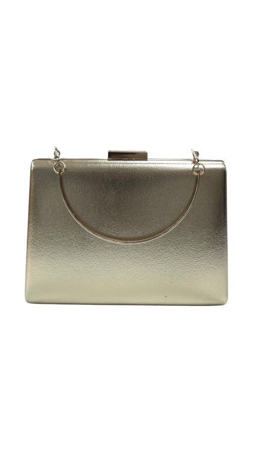 CARTERA NAPA TRAPECIO ORO