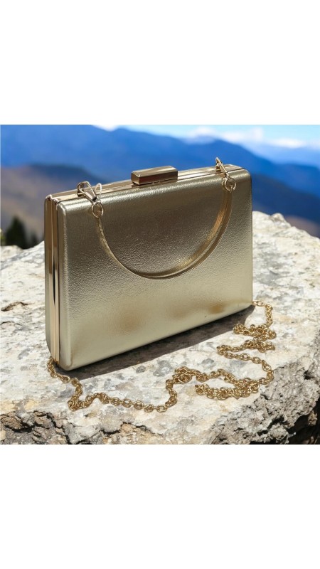 CARTERA NAPA TRAPECIO ORO 2