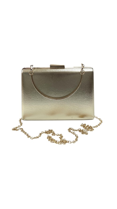 CARTERA NAPA TRAPECIO ORO