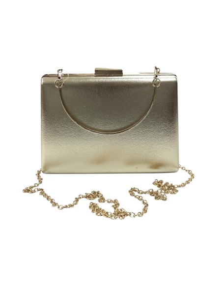CARTERA NAPA TRAPECIO ORO