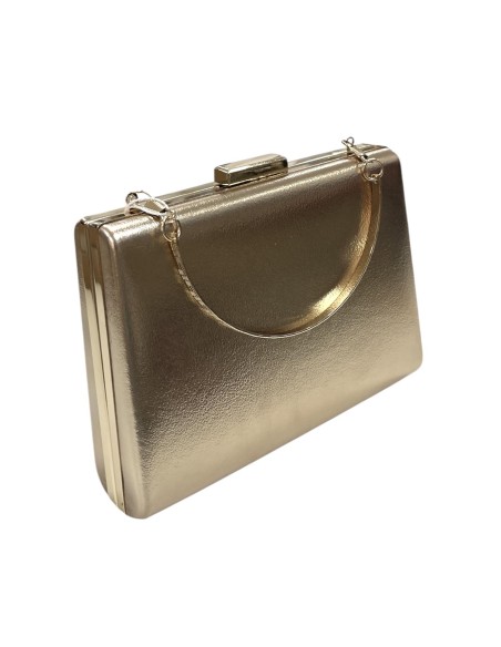 CARTERA NAPA TRAPECIO CHAMPAGNE