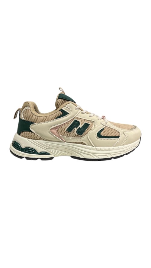 DEPORTIVA PISO ANCHO NEW VERDE