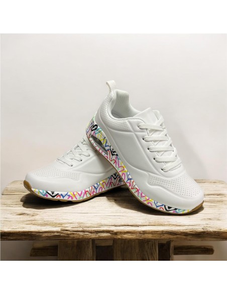 DEPORTIVA SUELA COLOR BLANCO