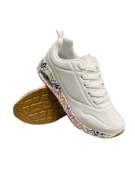 DEPORTIVA SUELA COLOR BLANCO