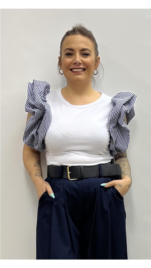 Camiseta VIKY BLANCO
