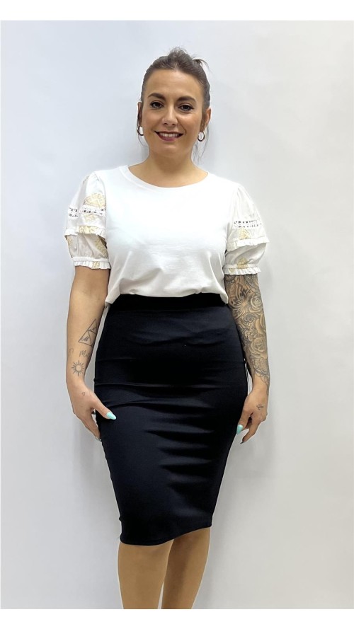 Falda AGATA NEGRO