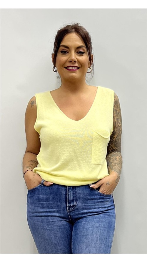 TOP CLAUDIA AMARILLO