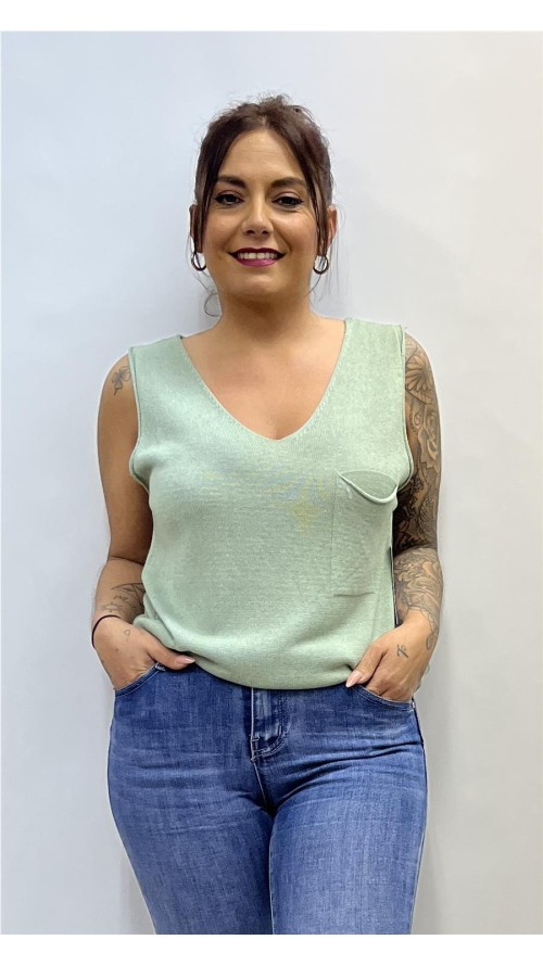TOP CLAUDIA VERDE
