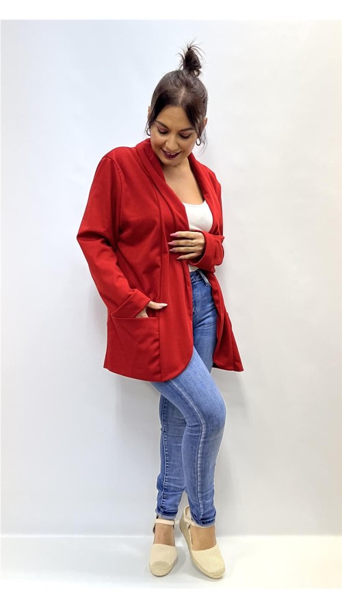 BLAZER AMAPOLA ROJO