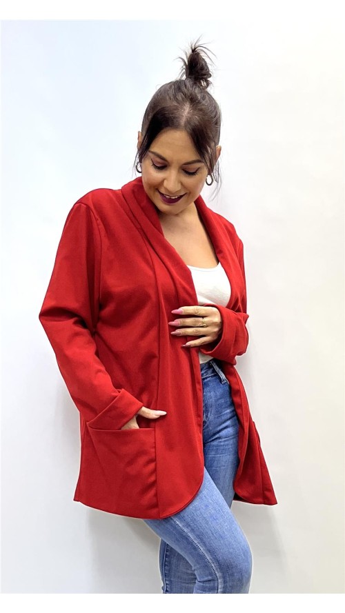 BLAZER AMAPOLA ROJO