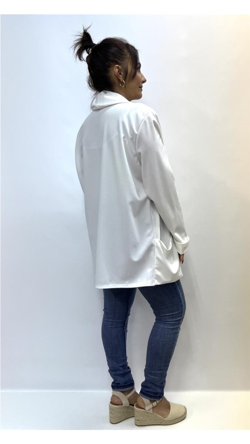 BLAZER AMAPOLA BLANCO