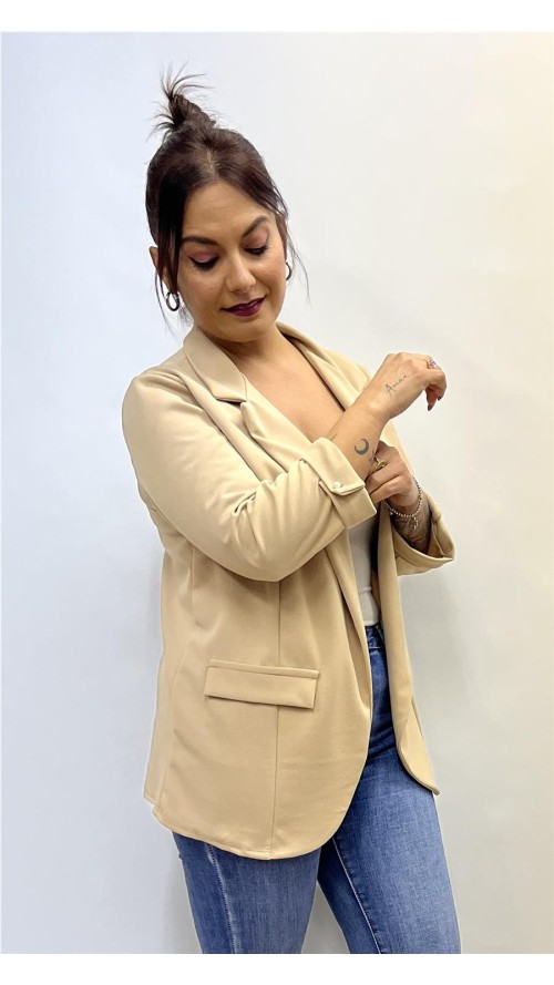 BLAZER PERLA CAMEL
