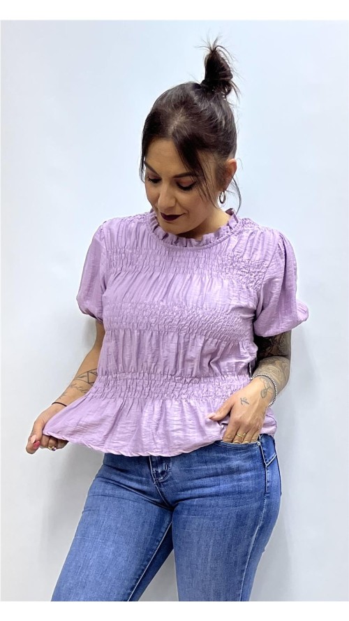 TOP CATALINA MALVA
