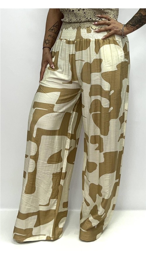 PANTALON DANIELA CAMEL
