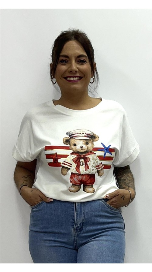 CAMISETA DIABLA ROJO