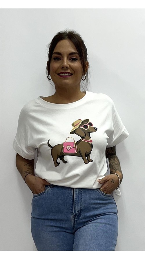 CAMISETA DIABLA ROSA