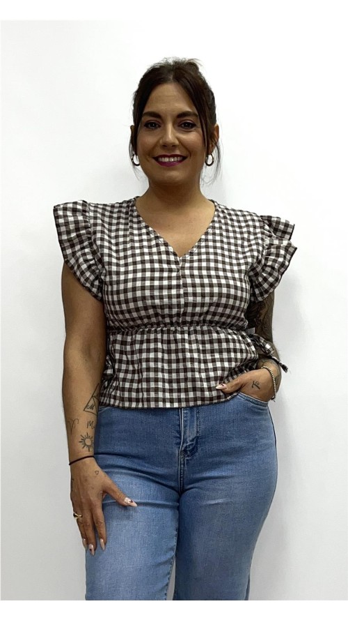 TOP CARMINA MARRON