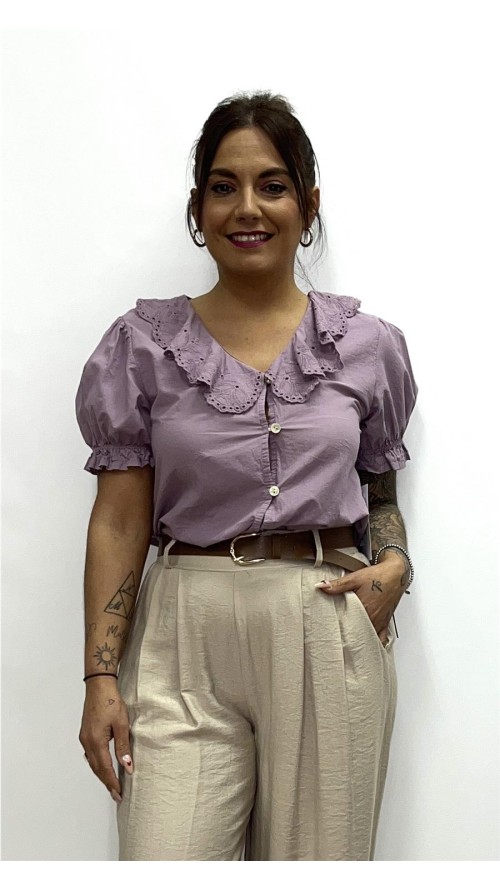 CAMISA DINAMARCA MALVA