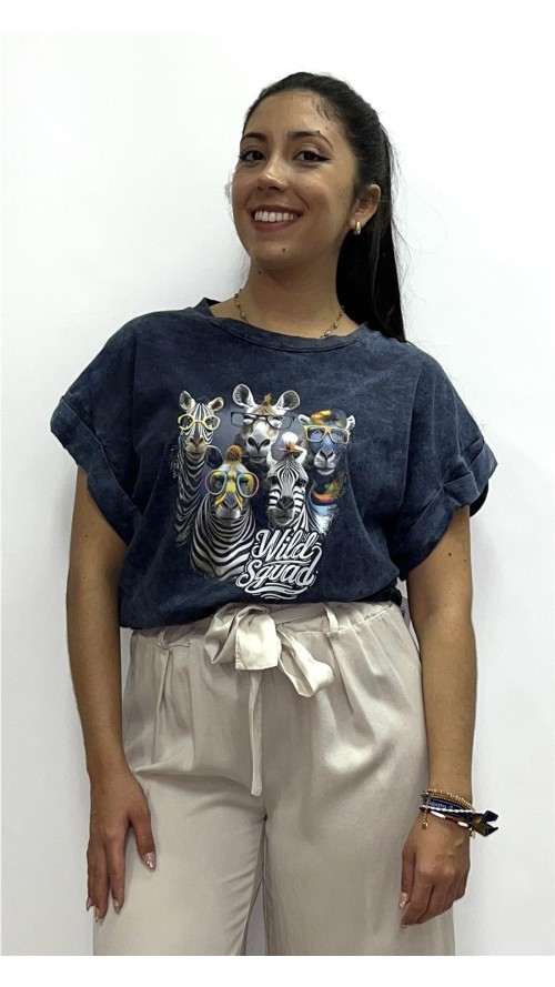 Camiseta ANIMACION NEGRO 1