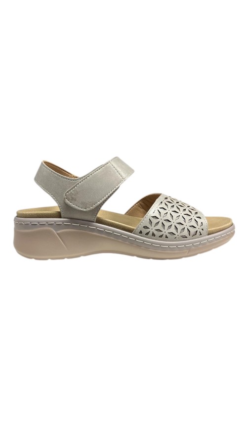 SANDALIA PLANTILLA EXTRAIBLE PLATA