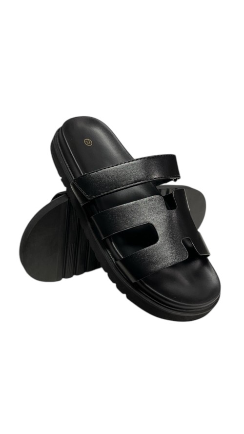 SANDALIA PLANA H NEGRO