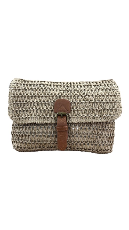BOLSO REFIA CON HEBILLA CAMEL