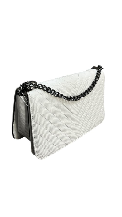 BOLSO COMBINADO TELA BLANCO